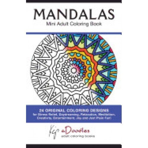 Mandalas: Mini Adult Coloring Book